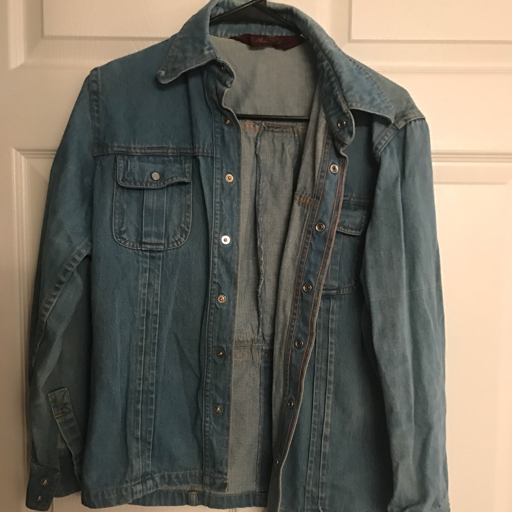 vintage denim jacket